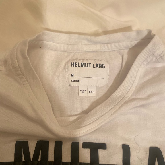 Helmet lang leather logo tshirt - Picture 3 of 4